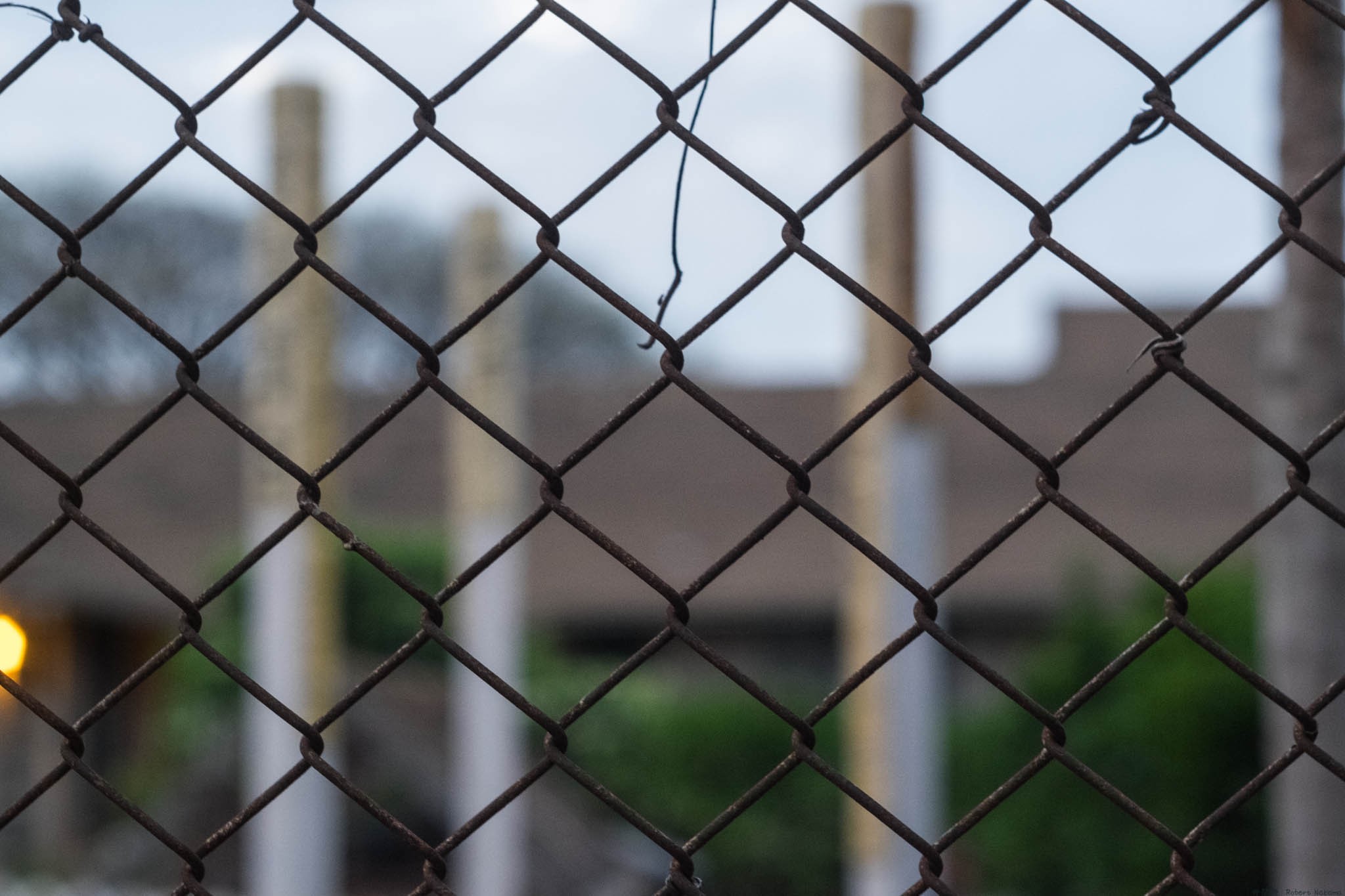 Behind the Fence