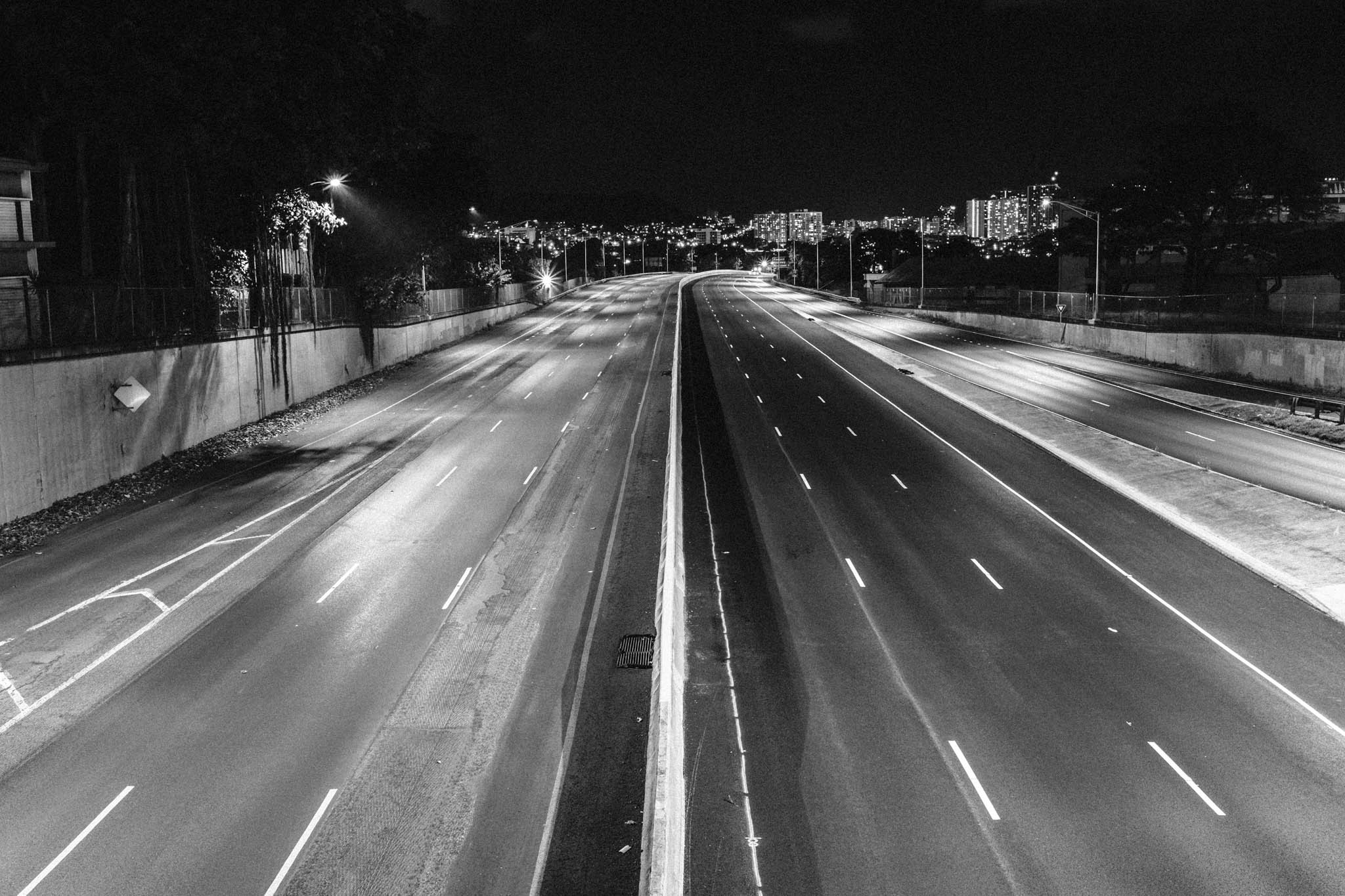 Empty Freeway