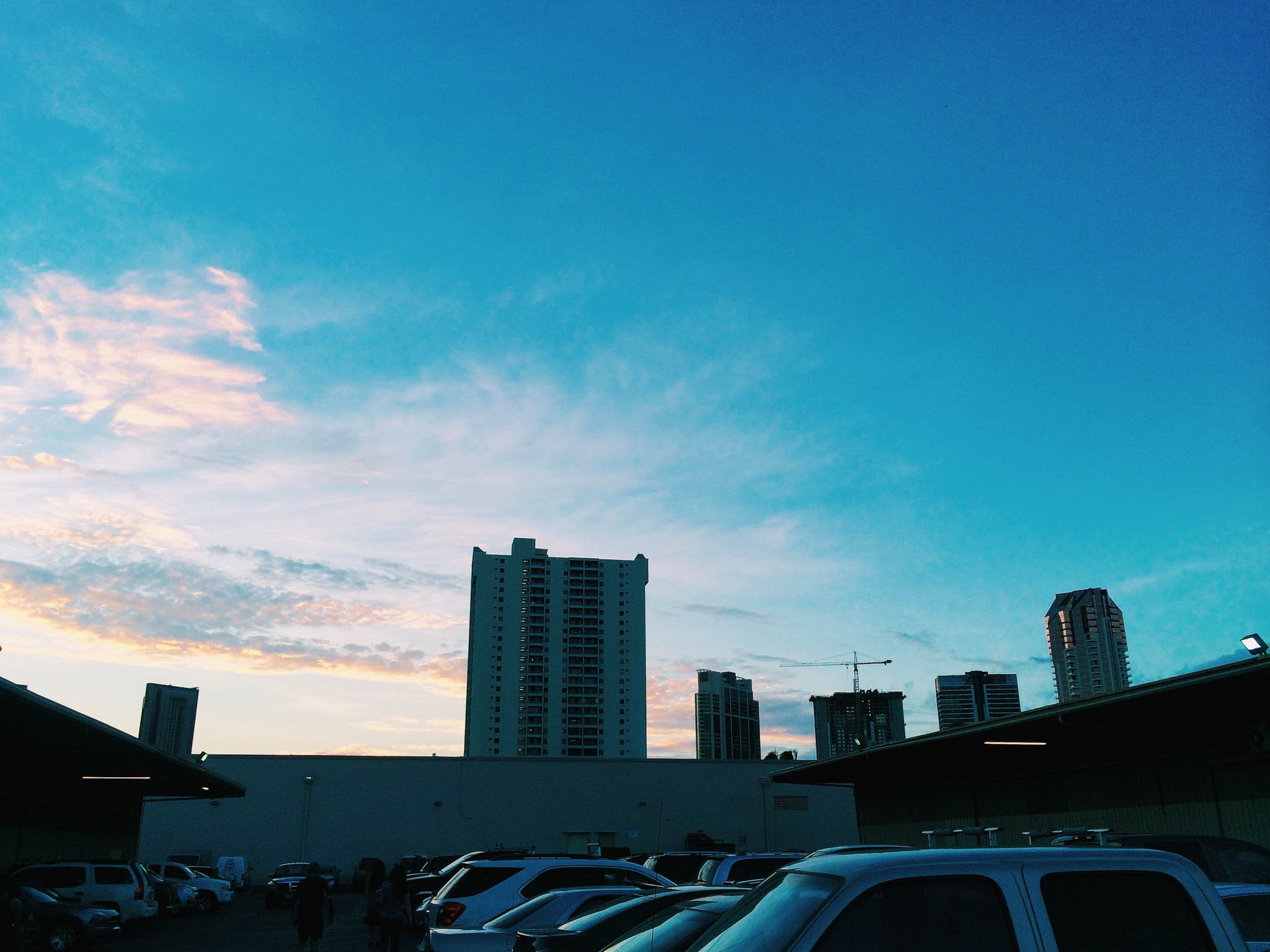 Sunset Over Honolulu