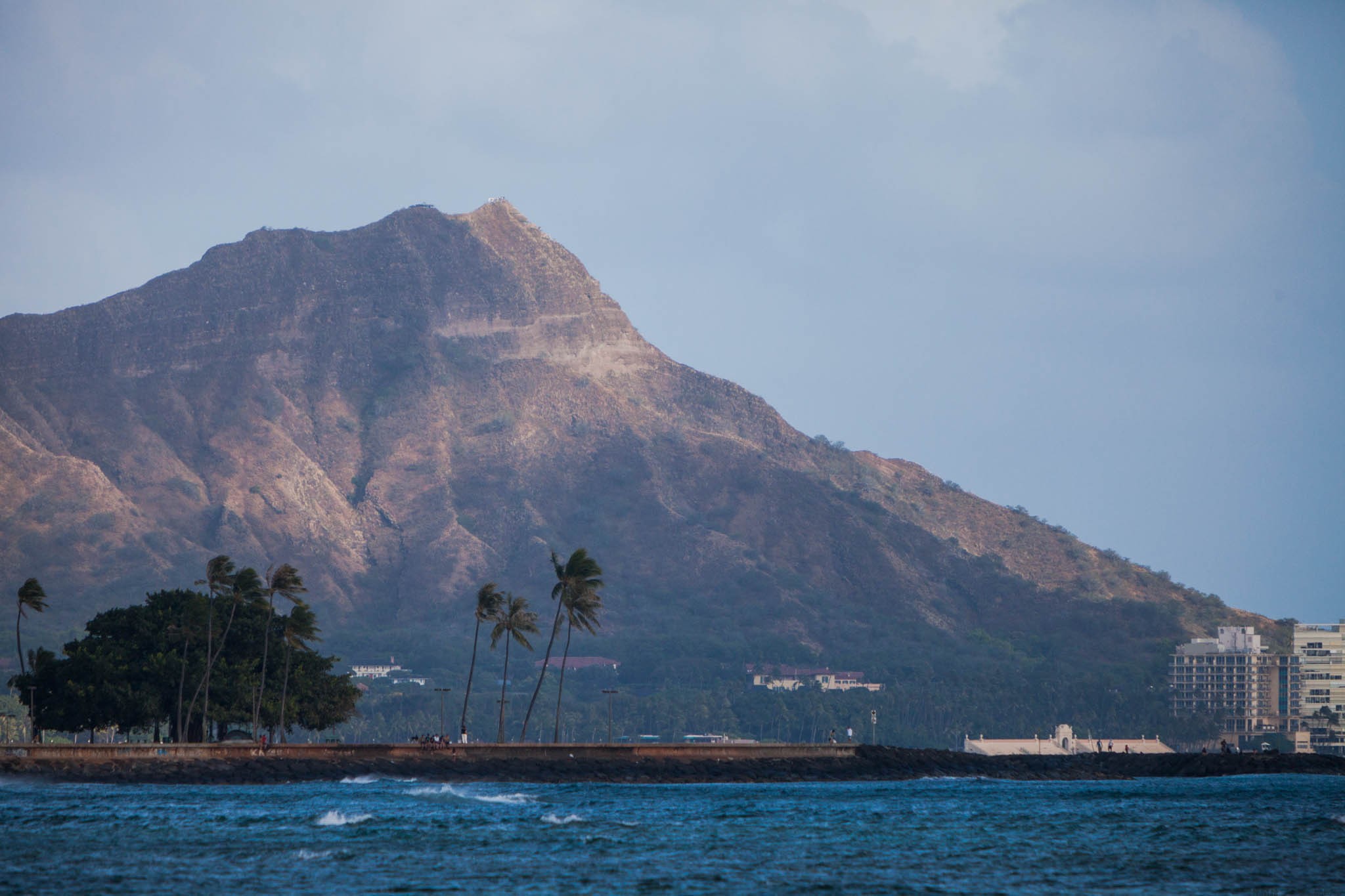 Diamond Head up close