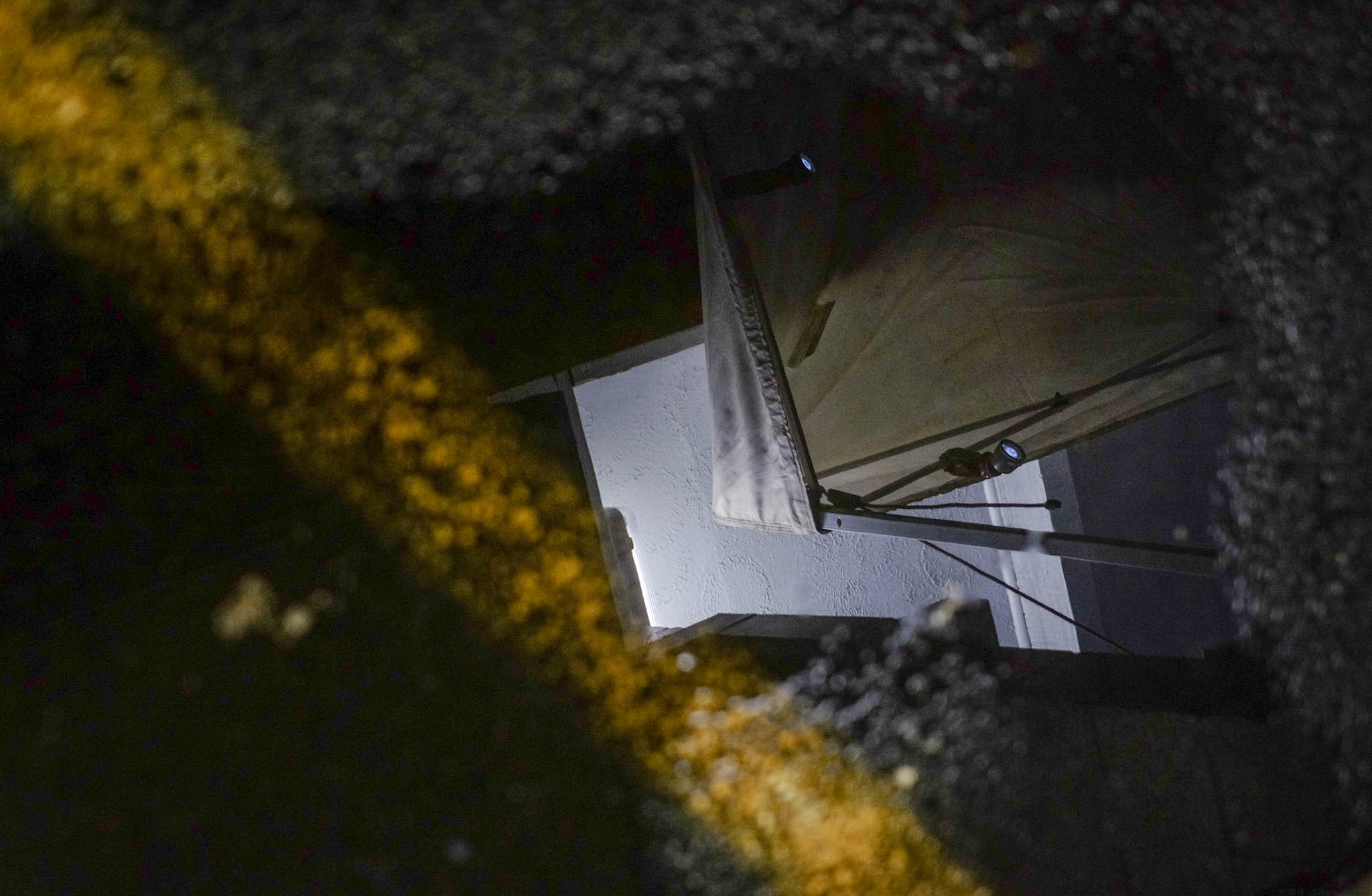 Reflection in a Parking Lot