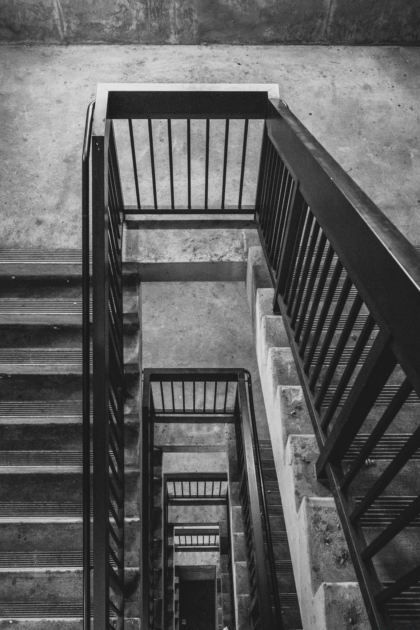Looking Down