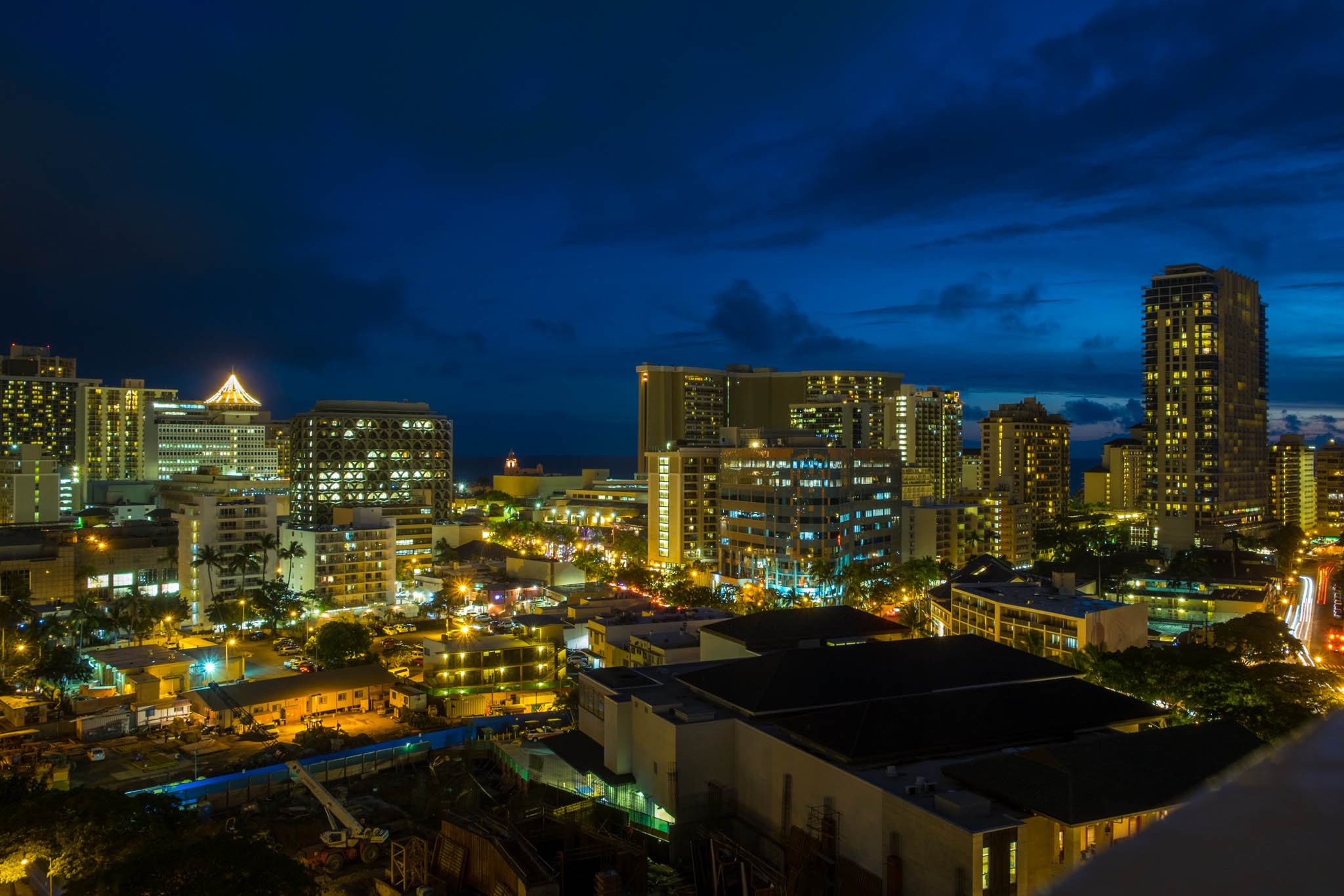 Waikiki Skyline From A Friends Place