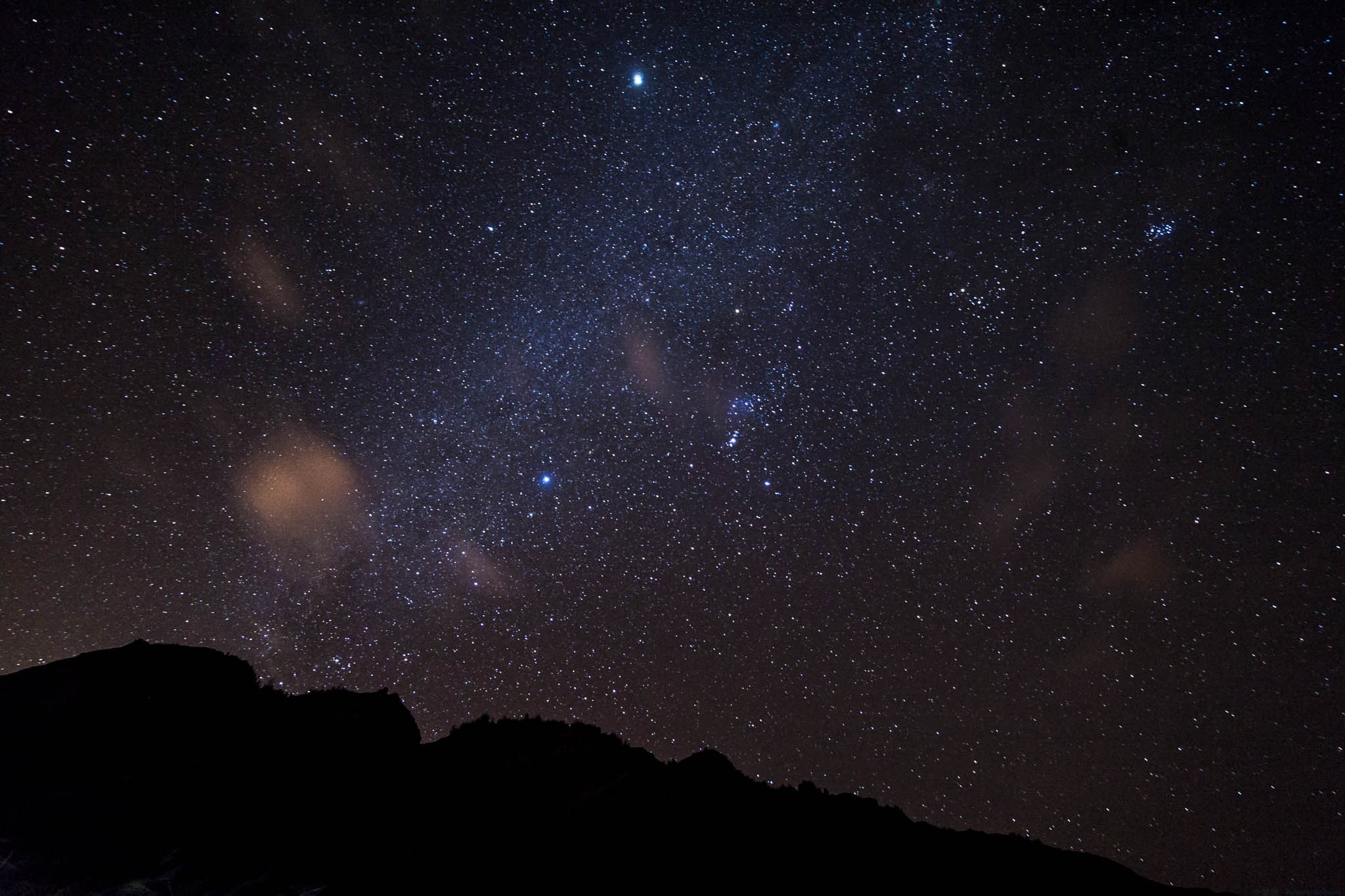 Milky Way above the Waianae Mountain Range