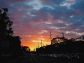 Driving into the Sunset