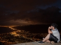 Looking at East Oahu from atop Koko Head Crater